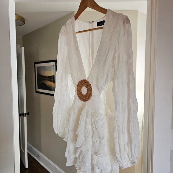 On Island Time Ruffled Mini Dress - Picture 3 of 15